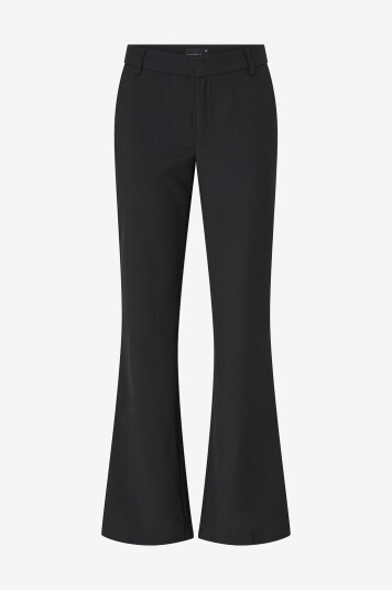 Gina Tricot Bukser Relaxed Bootcut Trousers Svart