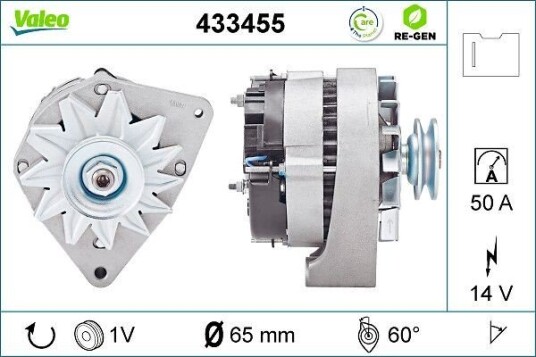 Dynamo VALEO 433455