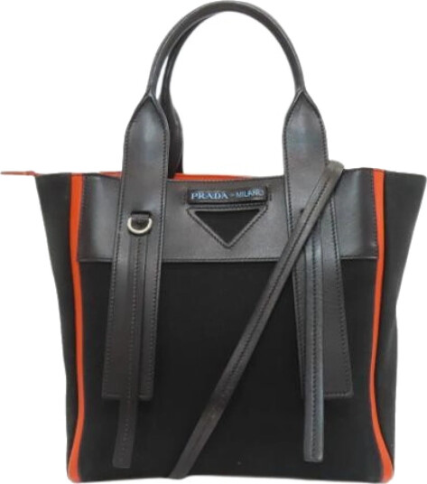 Prada Vintage Dame Svart Prada Vintage Dame Svart