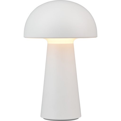 Trio Lighting Lennon genopladelig bordlampe hvit Trio Lighting Lennon genopladelig bordlampe hvit