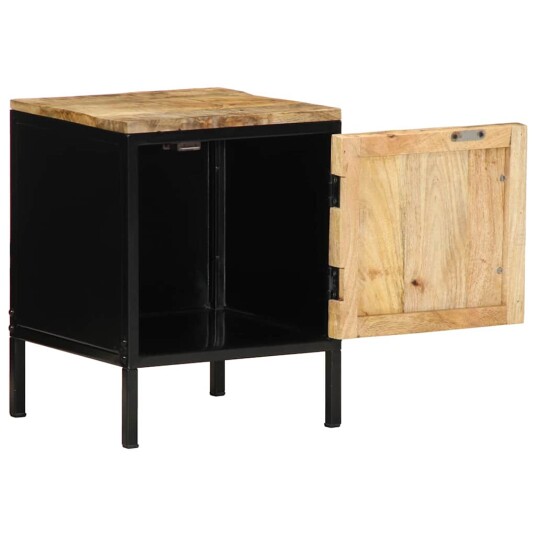 Sengeskaps 2 pcs Brun og svart Standard Sengeskaps 2 pcs Brun og svart Standard