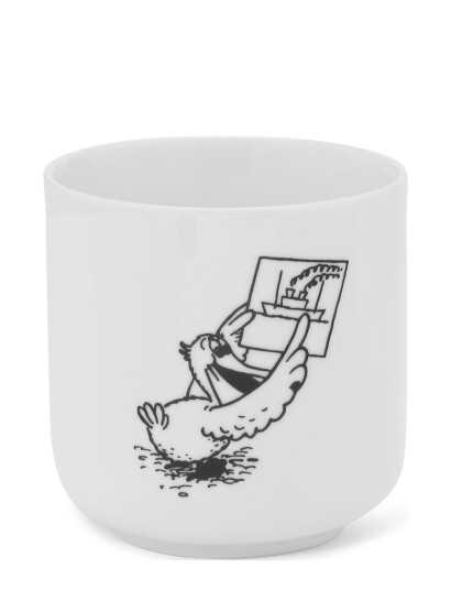 Mette Ditmer Rasmus Klump Mug W/O Lid Pelle - White - 20 CL Mette Ditmer Rasmus Klump Mug W/O Lid Pelle - White - 20 CL