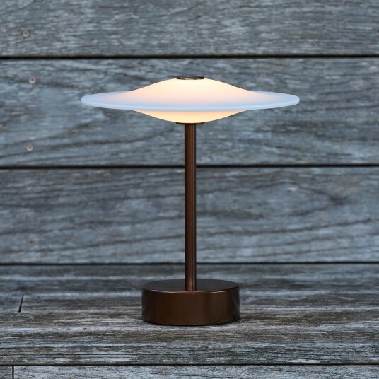 Utelampe Piet Hein dimmbar Bronse / messing Balkong Aluminium Design 25 Bronse / messing