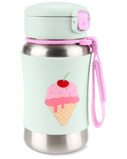Skip Hop Spark Style Sportsflaske Iskrem Rosa Skip Hop Spark Style Sportsflaske Iskrem Rosa