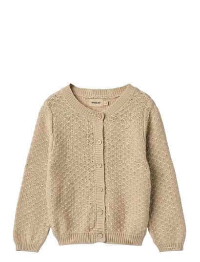 Wheat Knit Cardigan Magnella Beige 104