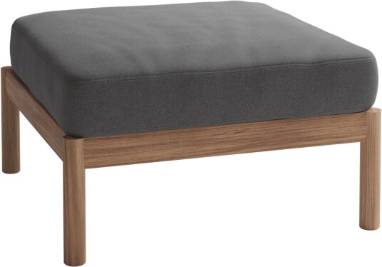 Fritz Hansen Tradition Pouf Charcoal Teak Fsc 100% Utendørs Krakker Og Puffer Povl B. Eskildsen Tre Farget Tre Fritz Hansen Tradition Pouf Charcoal Teak Fsc 100% Utendørs Krakker Og Puffer Povl B. Eskildsen Tre Farget Tre