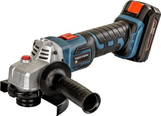 Tryton Batteridrevet Vinkelsliper TJS120AL 20 v 125 mm Med Batteri Og Lader Tryton Batteridrevet Vinkelsliper TJS120AL 20 v 125 mm Med Batteri Og Lader