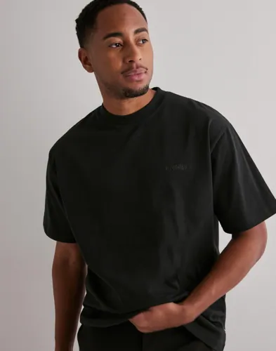 Woodbird WBBaine Base Tee Oversized t shirts Svart