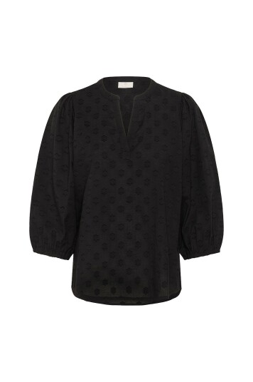 KAFFE Bluse kAenya Svart