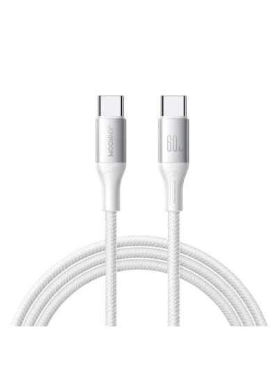 Joyroom S A28 Flash USB C to USB C 60W 2m White S A28_CCW2