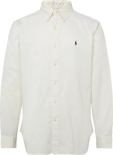Polo Ralph Lauren Custom Fit Corduroy Shirt Cream M