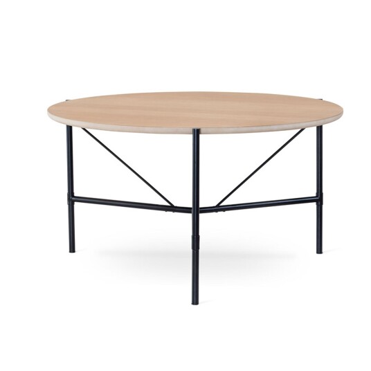 Torkelson Ale spisebord Hvitoljet eik 135 cm Hvit