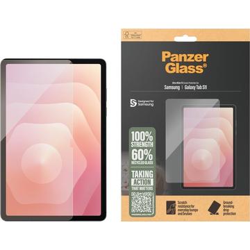 PanzerGlass Ultra-Wide Fit Skjermbeskytter for Samsung Galaxy Tab S11 - Gjennomsiktig