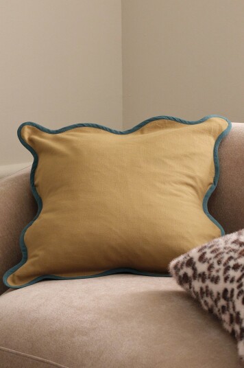 Ellos Home Putetrekk Beverly Cushioncover Brun