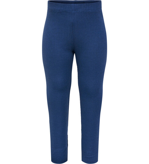 Hummel Leggings Rib hmlRene Sargasso Sea 1 år 80 Leggings Blå