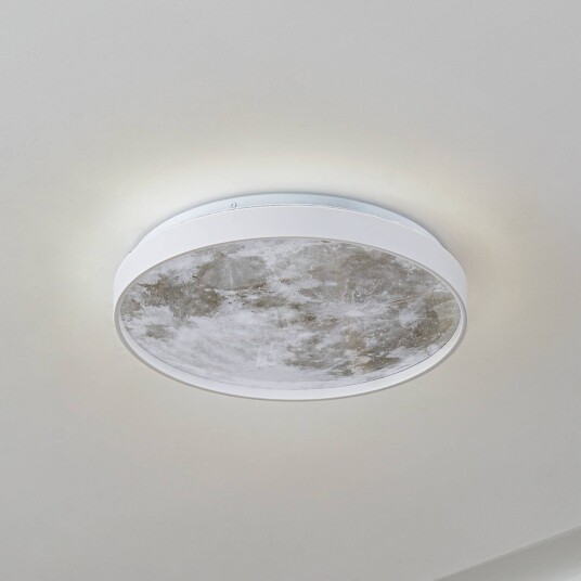 Lindby taklampe Lune plast metall 38 cm