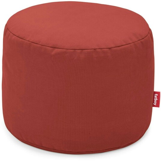 Fatboy Point Canvas Recycled Puff Merlot Red Fatboy Point Canvas Recycled Puff Merlot Red