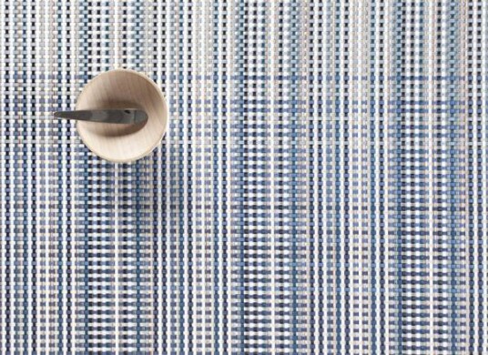 CHILEWICH Grid Spisebrikke 36x48cm BLUE