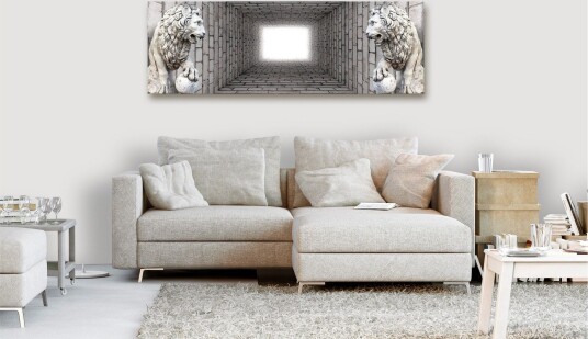 Tavle Light In The Tunnel 1 Part Narrow 120X40 Artgeist sp. z o. o.