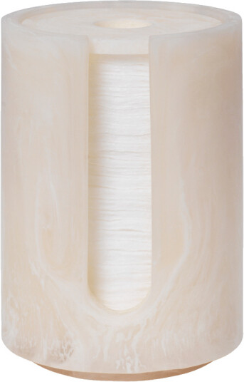 Ferm Living Mist beholder for bomullspads Ø8x11,8 cm Pearl