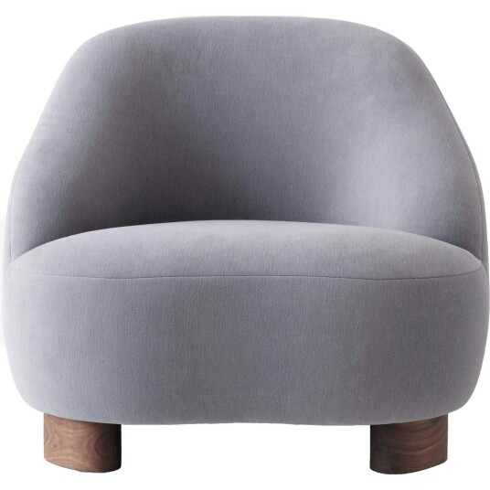&Tradition Margas LC1 Loungestol Valnøtt/Gentle 133
