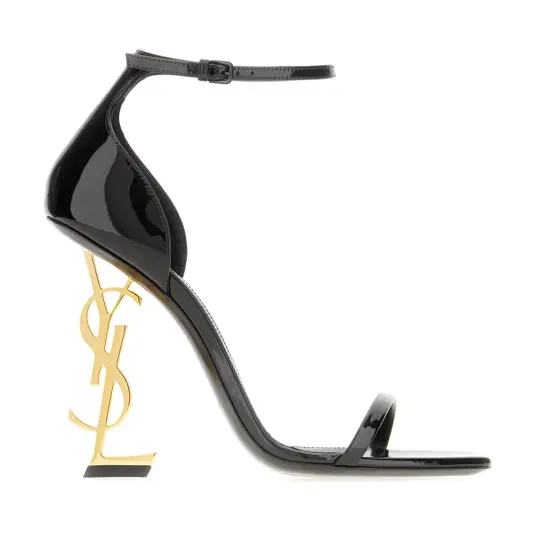Saint Laurent Dame Sko Svart 38 1/2 EU, Saint Laurent Dame Sko Svart 38 1/2 EU,