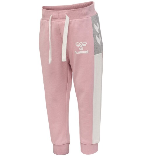 Hummel Joggebukse hmlSkye Zephyr 56 Joggebukse Grå Hvit Rosa