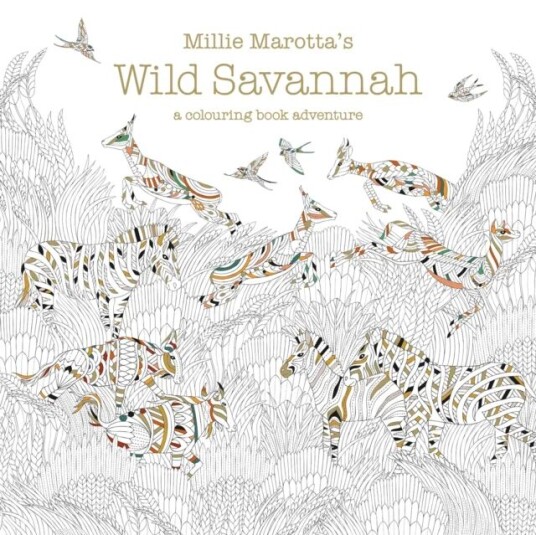 Millie Marotta'S Wild Savannah Av Millie Marotta
