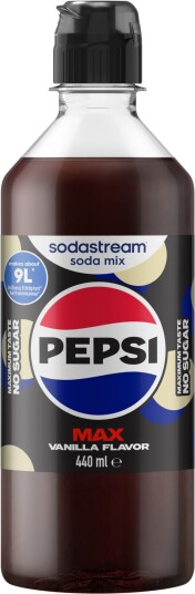 SodaStream Pepsi Max Vanilla smaksekstrakt 1925628770 SodaStream Pepsi Max Vanilla smaksekstrakt 1925628770