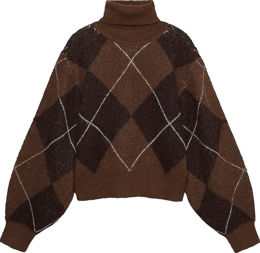 Vero Moda Vmdarla Ls Rollneck Pullover Brown XS Vero Moda Vmdarla Ls Rollneck Pullover Brown XS