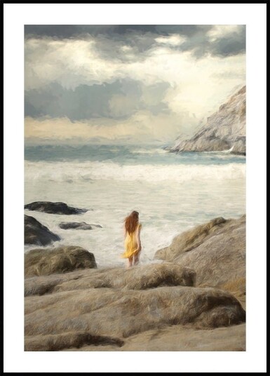 An ode to the Sunday walk Poster Plakat / 50x70cm