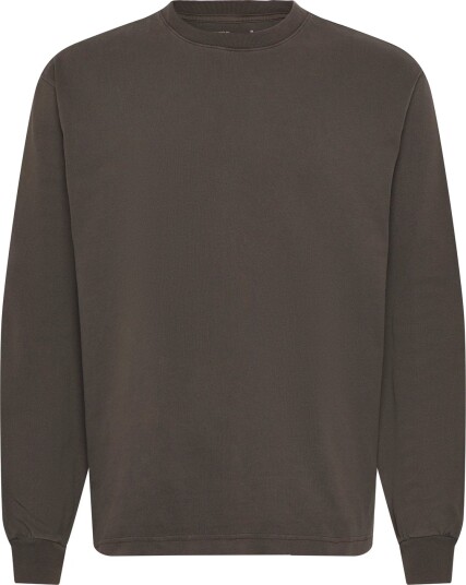 Weekday Relaxed Long Sleeved T Shirt   Brown   XS