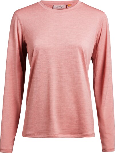 Lundhags Women"s Tived Long Sleeve T shirt Stone Pink XS