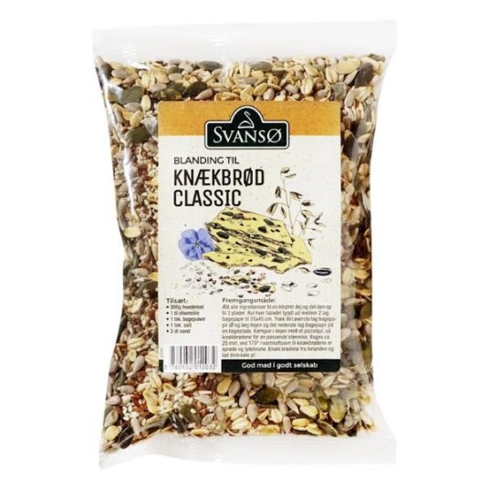 Knækbrødsblanding Classic Svansø 310g Knækbrødsblanding Classic Svansø 310g