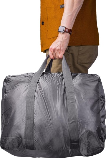 Reisebag Feru Travel sammenleggbar 25-30 L svart
