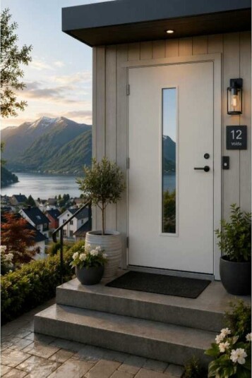 Ytterdør Fjorddøren Utvik Cotswold Ytterdør Fjorddøren Utvik Cotswold