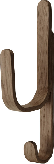 Cooee Design Woody Hook One Dark Oak - Brown - ONE SIZE