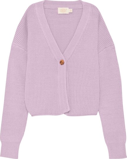 Creamie Cardigan Knit Purple 122