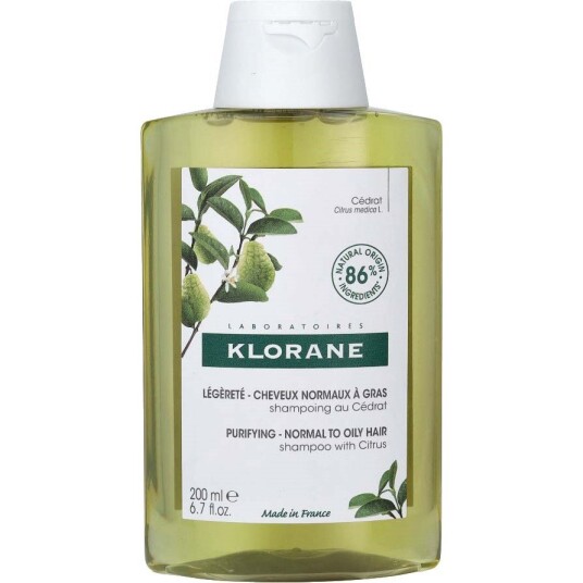 Klorane Shampoo au Cédrat Lemon 200 ml Klorane Shampoo au Cédrat Lemon 200 ml