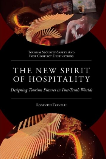The New Spirit Of Hospitality Av Rodanthi (University Of Leeds Uk) Tzanelli