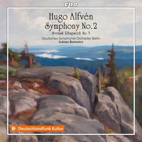 MediaTronixs Hugo Alfven : Hugo Alfv?n: Symphony No. 2/Svensk Rhapsodi No. 3 CD (2022) Pre-Owned