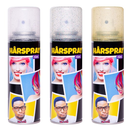Buttericks Leco Hårspray Glitter Sølvglitter