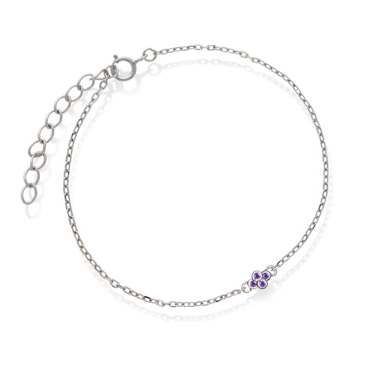 Pan Jewelry, Armbånd i 925 sølv med zirkonia Pan Jewelry, Armbånd i 925 sølv med zirkonia