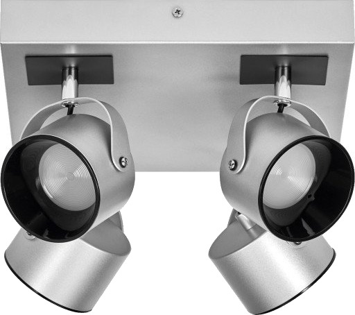 Ledvance Decor Jupitor spotlampe 4 spotlights sølv