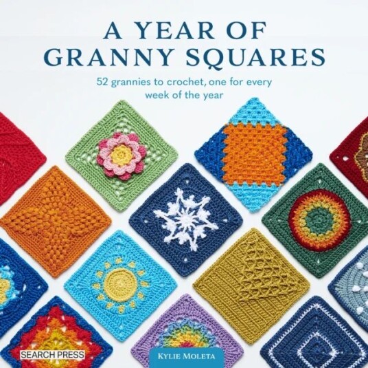 A Year Of Granny Squares Av Kylie Moleta
