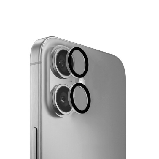 Puro Herdet Kameralinsebeskytter for iPhone 17 - Ripebestandig, Gjennomsiktig Puro Herdet Kameralinsebeskytter for iPhone 17 - Ripebestandig, Gjennomsiktig