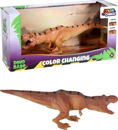 T-Rex Med Fargeendring Dinosaurfigur Som Skifter Farge