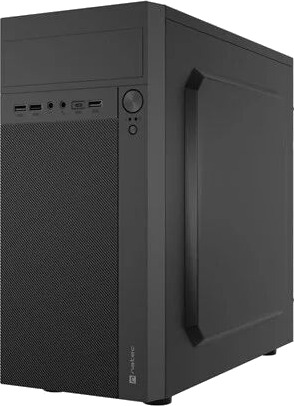 Natec Helix Mini Tower Kabinett Micro ATX USB-C Svart Natec Helix Mini Tower Kabinett Micro ATX USB-C Svart