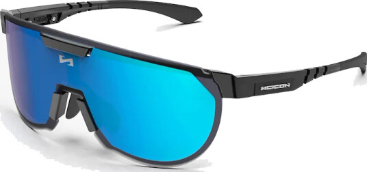 Scicon AEROTRAIL sykkelbriller black gloss/multimirror blue dame/herre
