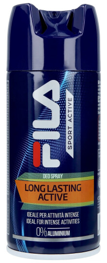 FILA Deo Spray Deo Spray Long Lasting Active 150 ml FILA Deo Spray Deo Spray Long Lasting Active 150 ml